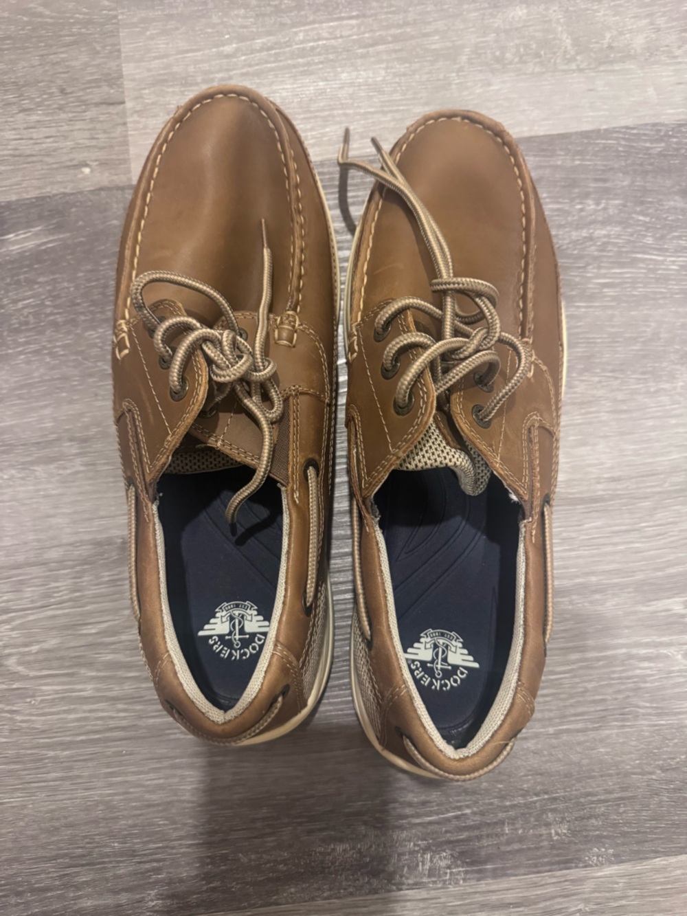 Dockers® Beacon Men's Leather Boat Shoe - Picture 5 of 7